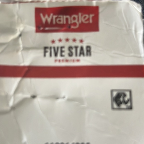 Wrangler Men’s Five Star Premium 5 Pocket Denim Jeans. Flex Comfort. NWT. 46” - Picture 6 of 7